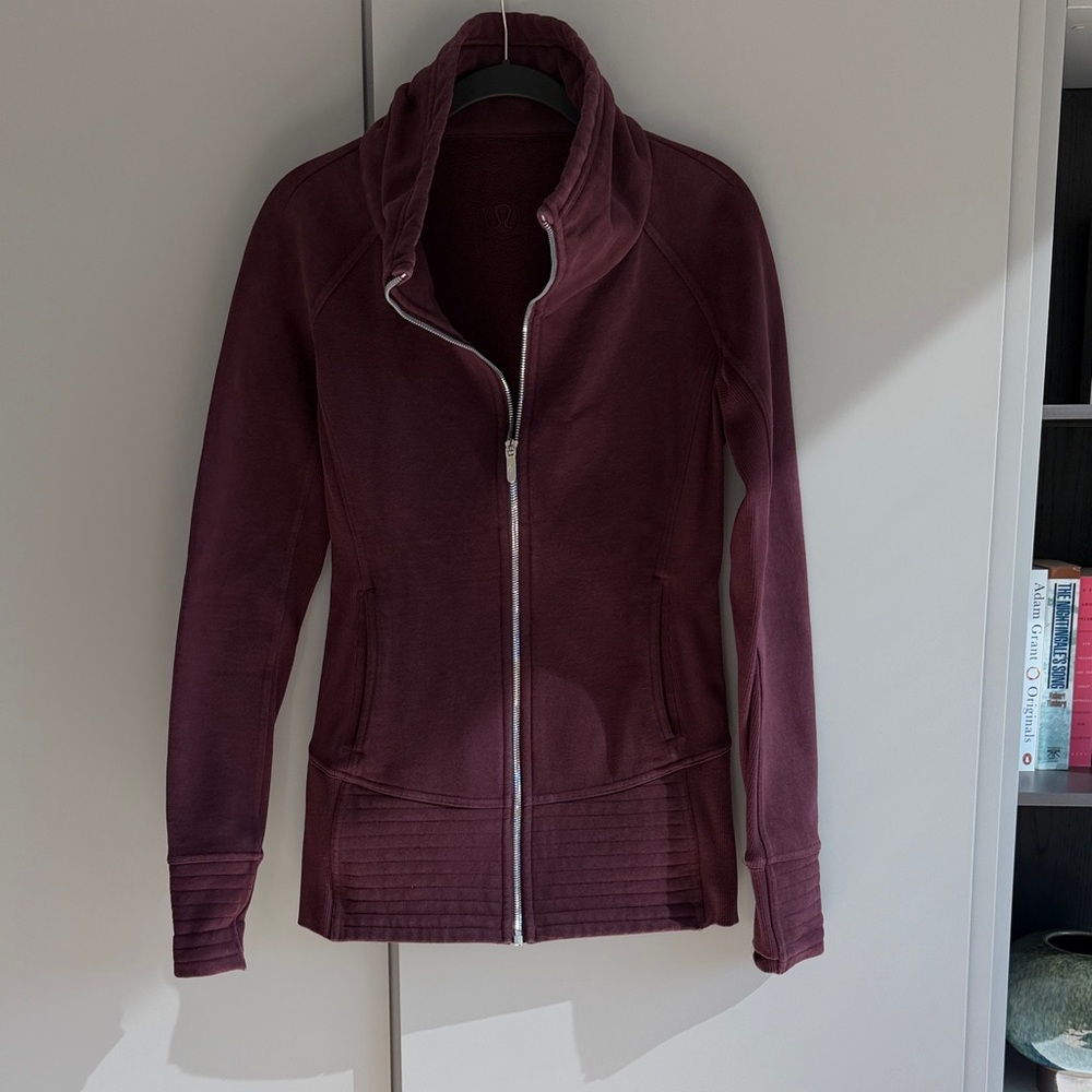 Lululemon Athletica Deep Purple Utility Jacket